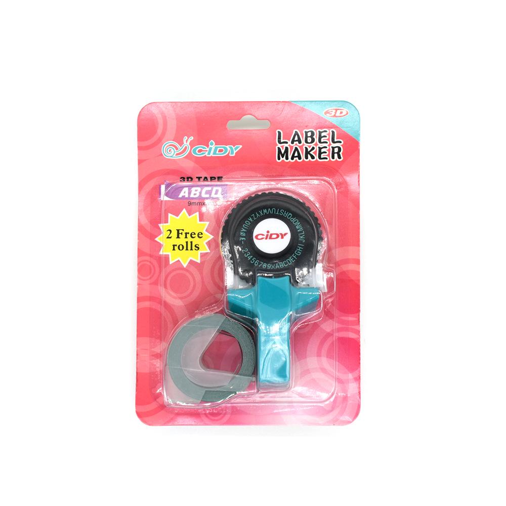TikTok Xidi C101 Mini Manual Label & Embossing Machine with Decorative Tape and Engraving Capabilities.