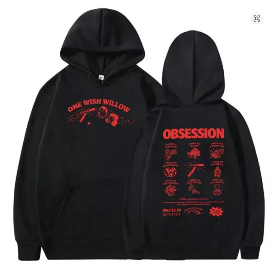 Horror Movie Obsession One Wish Willow Hoodie Funny Men's Hoodie Harajuku Unisex Street Wear Fleece Pullover Sweatshirt52