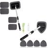 Telescopic Microfiber Car Window Cleaning & Defogging Brush Set