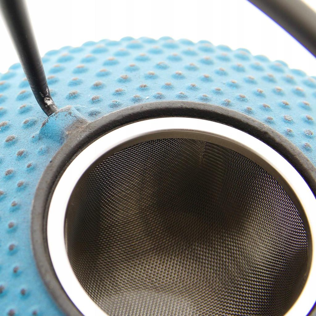 Cast Iron Kettle 1.25 L Infuser Strainer For Tea And Herbs
