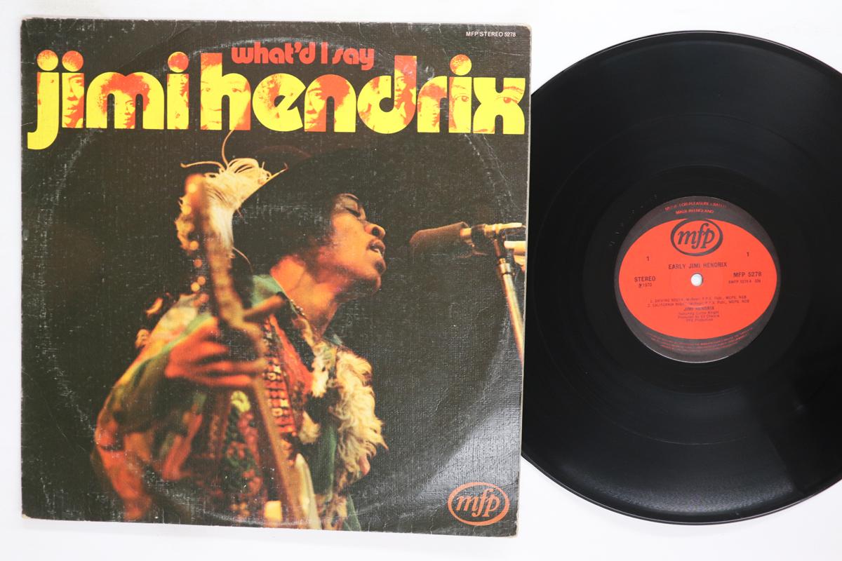 LP Record JIMI HENDRIX  Whatd I Say MFP5278 MUSIC FOR PLEAS 1972 UK Rock Used