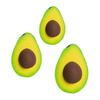 Simulated Half Avocado Stress Ball Toy Slow Rebound Fruit Squeeze Fidget Toy Anxiety Relief Soft Stress Ball Pinch Sensory Toy