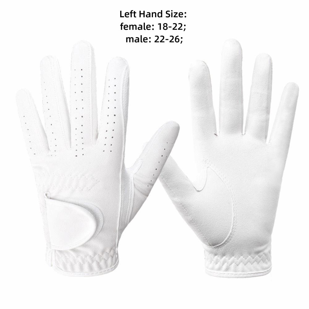 Non-slip Sport Gloves White Professional Glove Soft Golf Glove Sport Equipment