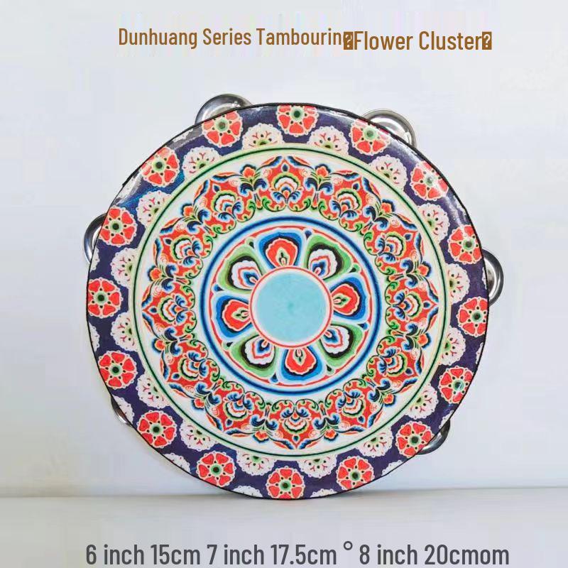 Children's Orff Instrument: Handheld Xinjiang Dance Tambourine for Teachers and Grade Exams