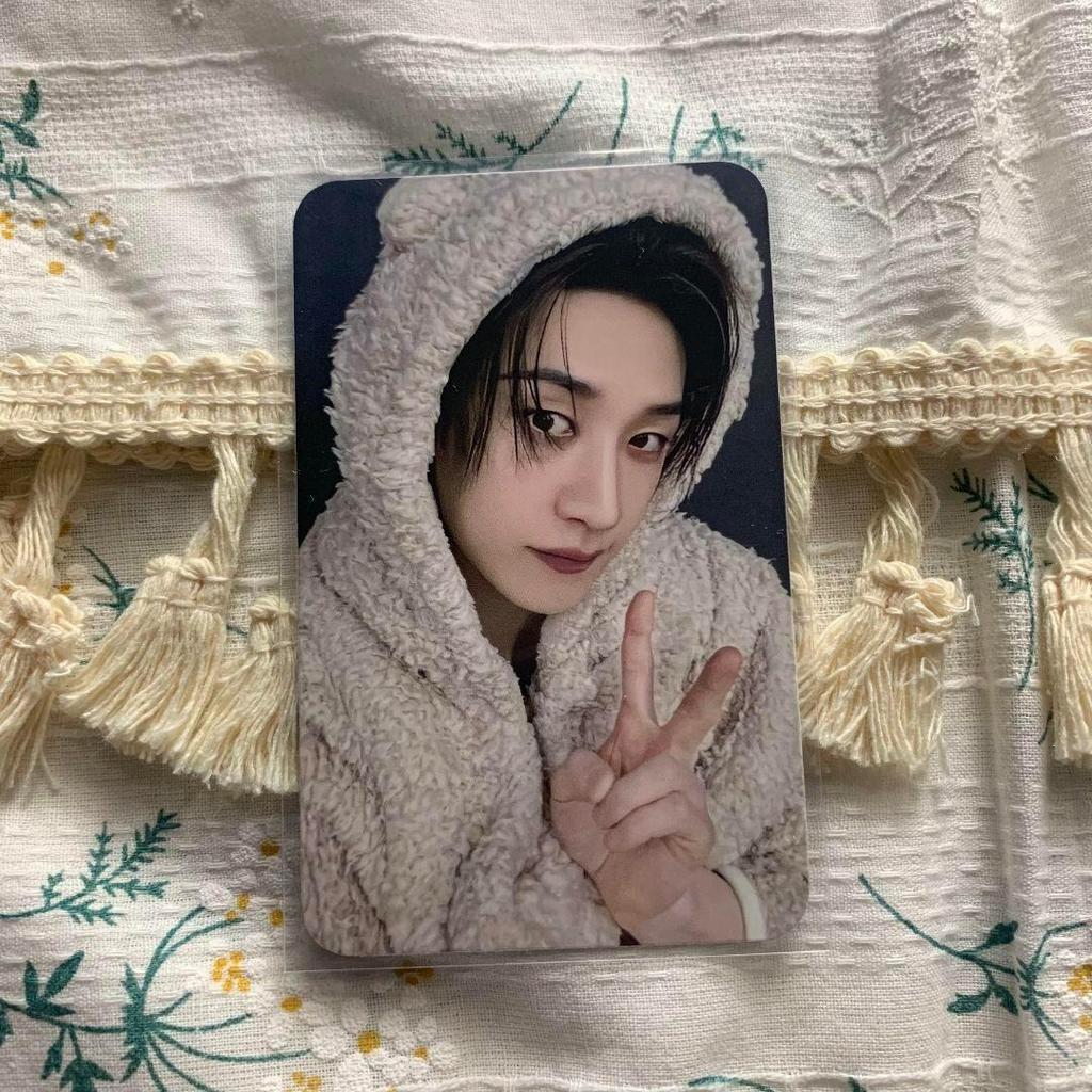 [USED] StrayKids KARMA fans Bang Chan purchase bonus trading card