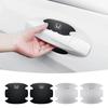 4PCS Car Door Handle Bowl Scratch Protector Carbon Fiber Stickers For Honda civic accord fit jazz pilot CRV odyssey passport akw256