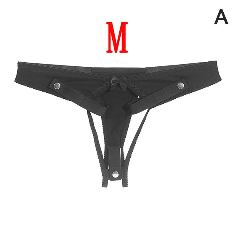 1Pc Anti-Falling Male Chastity Harness with Lockable Thong Panties Sissy Training Penis Ring Belt - Sex Toy for Men