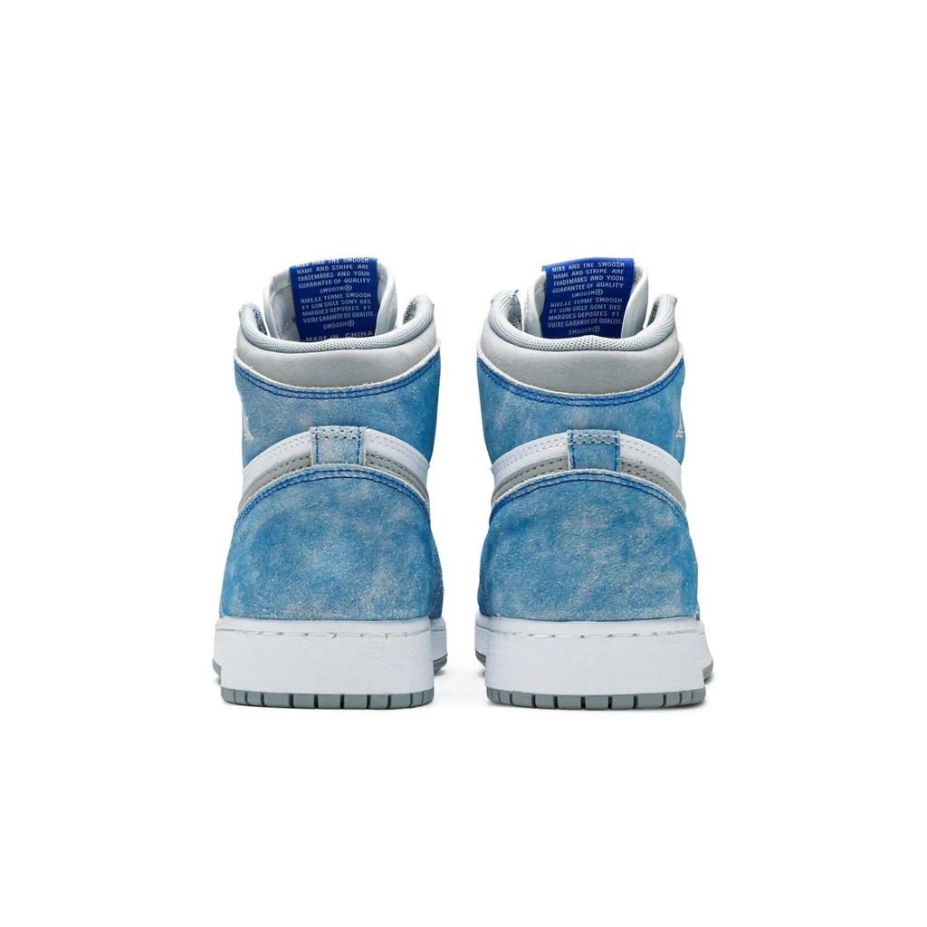 Air Jordan 1 Retro High OG Grade School 'Hyper Royal' (Unisex) Hyper Royal / Light Smoke Grey / White Kids' Basketball Shoes 575441 402