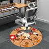 1PC Cute Capybara Chair Carpet for Office, Indoor Non-Slip Washable  Carpet, Soft Comfortable Mat For Office Room Yy250930069