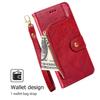 Per Realme C71 4G Custodia Tasca con Cerniera Portafoglio in Pelle PU Flip Cover per Telefono