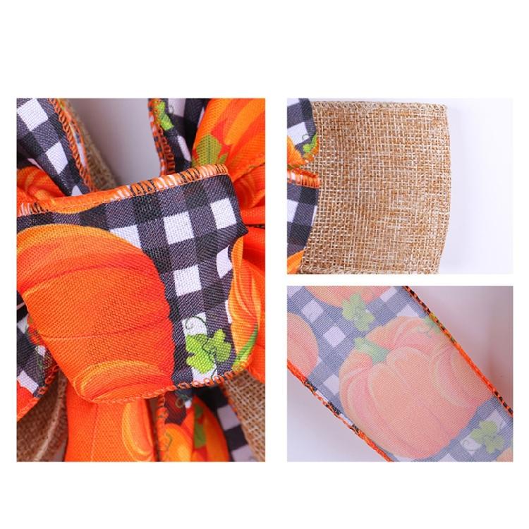 Thanksgiving Celebration Ribbon Bowknot Decorations Party Hangings Ornament