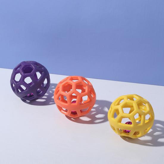 Dog Toys for Interactive Training Durable Chew Toys with Sound Hollow Design Cleans Tartar and Stimulates Play for Medium Large Dogs Pet Toys