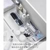 Yamazaki Drawer Organizer CaSe S Set Of 2 Clear Bottom White Approx W8 D8 H3.7cm
