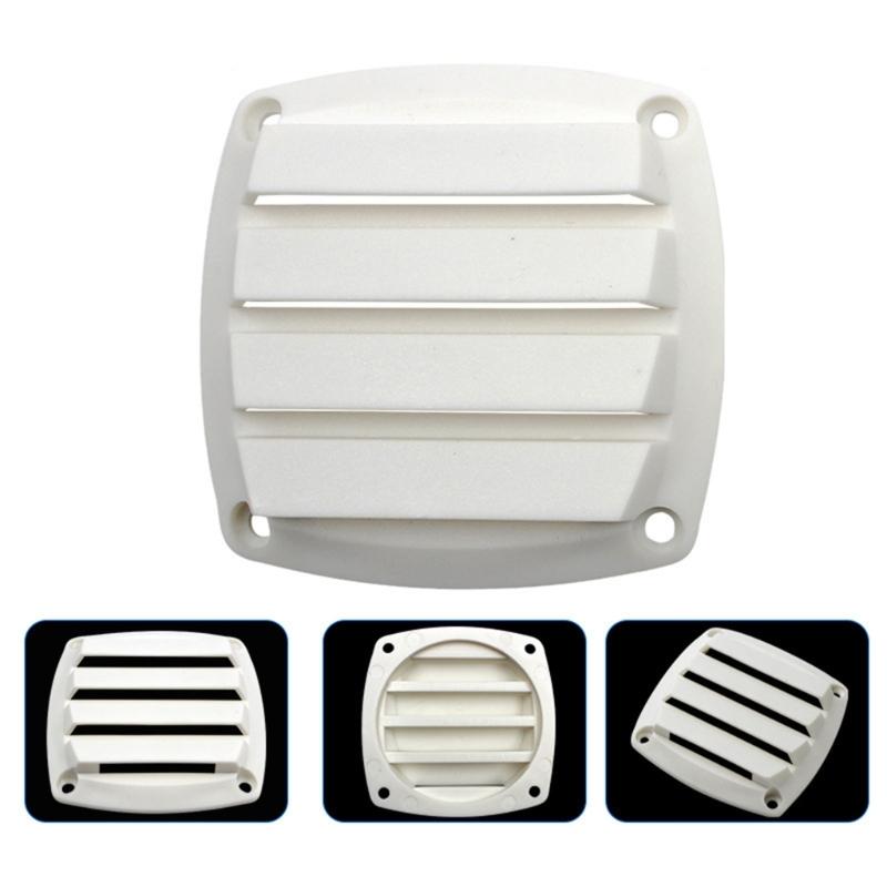 ABS Ventilation Window For Marine Cabin Motorhome Compartment Saltwater Resistant Adjustable Louver System Black White