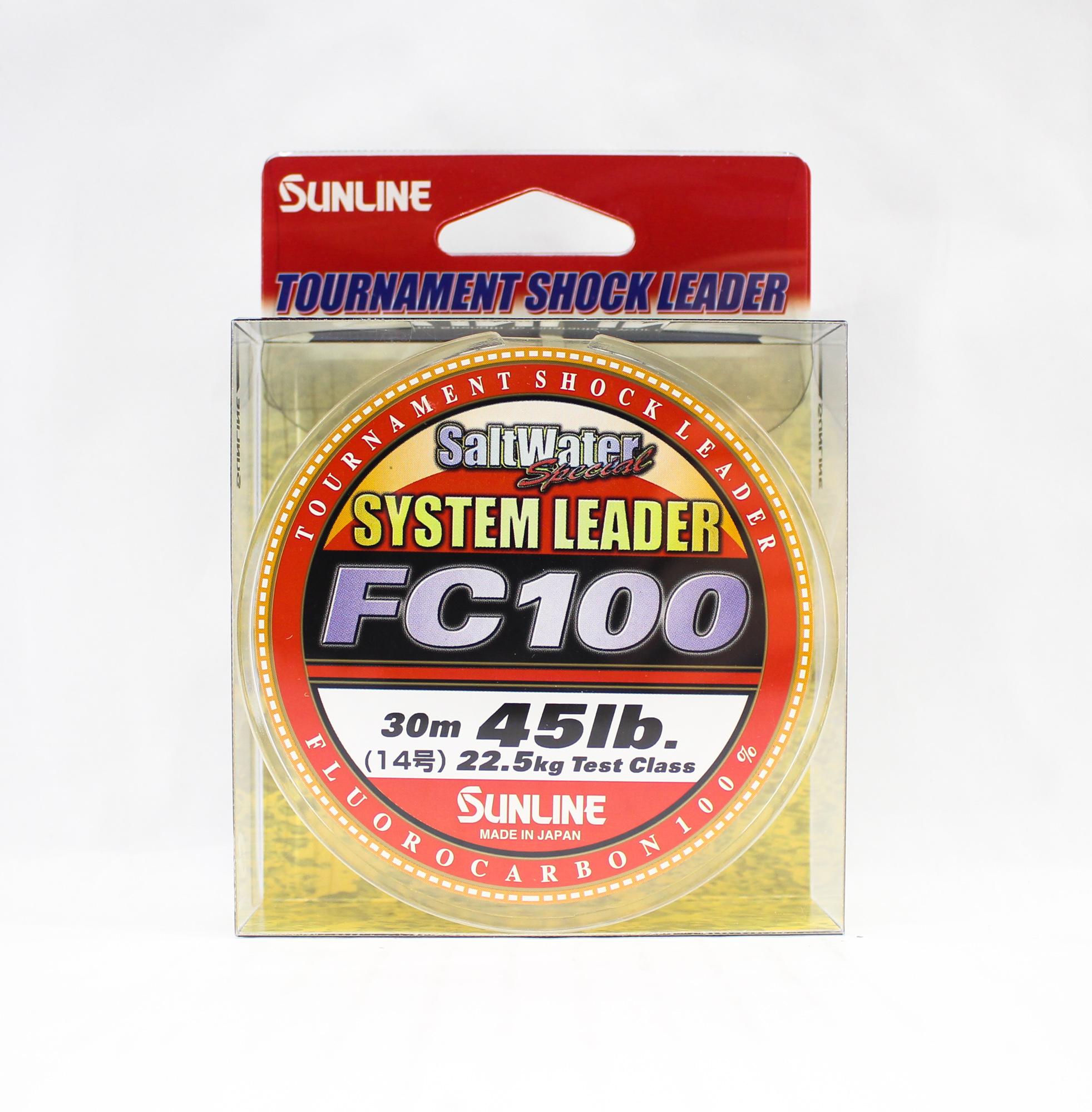 

Sunline Fluorocarbon Leader System 100 Shock Leader 30 м 45 фунтов (0856)