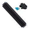 Fuse Holder 20P Combinable Detachable Fuse Block Blade Box Holder with Rail 1A-30A