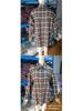 European 2026 Women's Long Retro Plaid Shirt - Spring Loose Fit