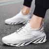 2025 Summer New Men's Shoes Non-slip Blade Shoes Men's Running Shoes Breathable Fly-woven Mesh Shoes Sports and Leisure Shoes