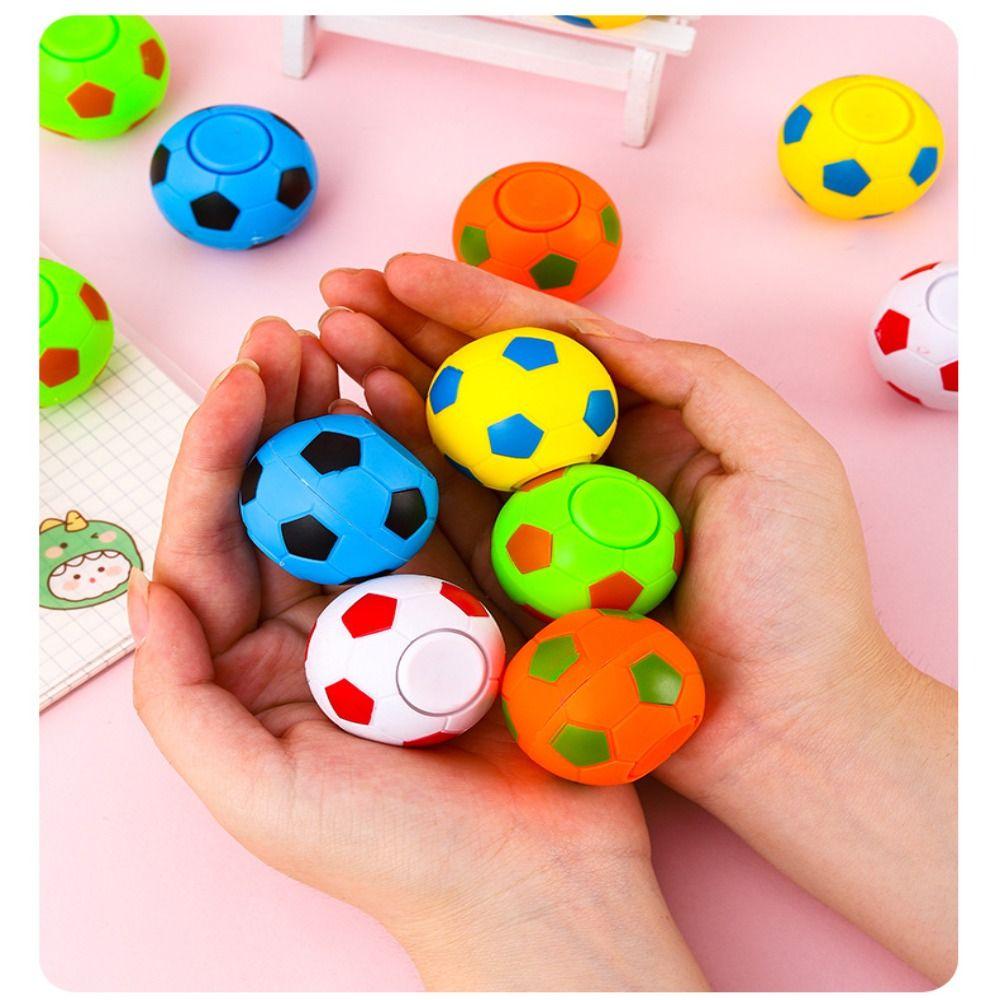 10PCS Mini Soccer Fidget Spinners Favors Mini Soccer Balls Soccer Ball Toys Soccer Party