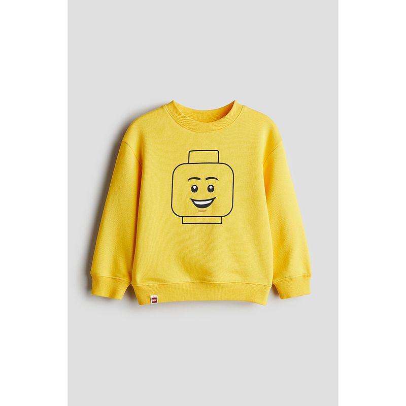 

[Lego] HM Children s Clothing Boy s Hoody Autumn Long Sleeves Pullover 1117455 Yellow/LEGO 110/56((2-4Y))