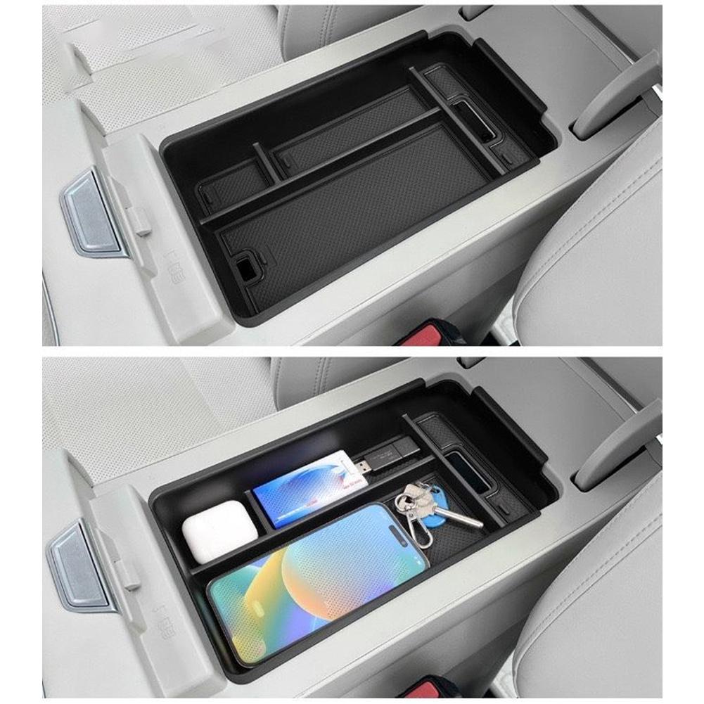 Förvaringslåda för armstöd för Haval H6 4:e generationen 2025 2026 Bil Centralt armstöd Förvaringslåda Innehåll Mittkonsol Tillbehör