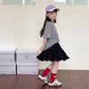 New Summer Kids' Cartoon Cat Short Sleeve T-shirt - Boys' Casual Korean Style Top