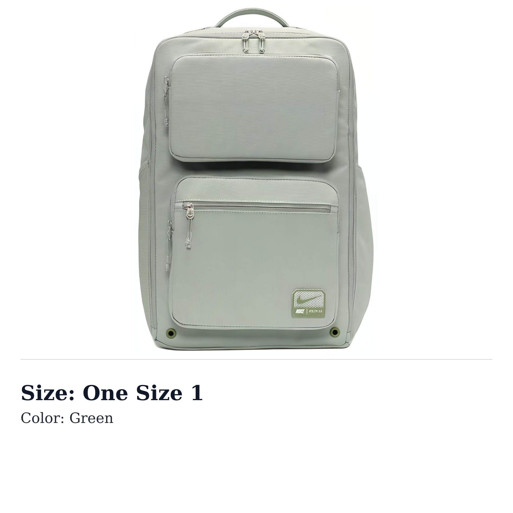 Nike Fabric Backpack Regular Unisex Green