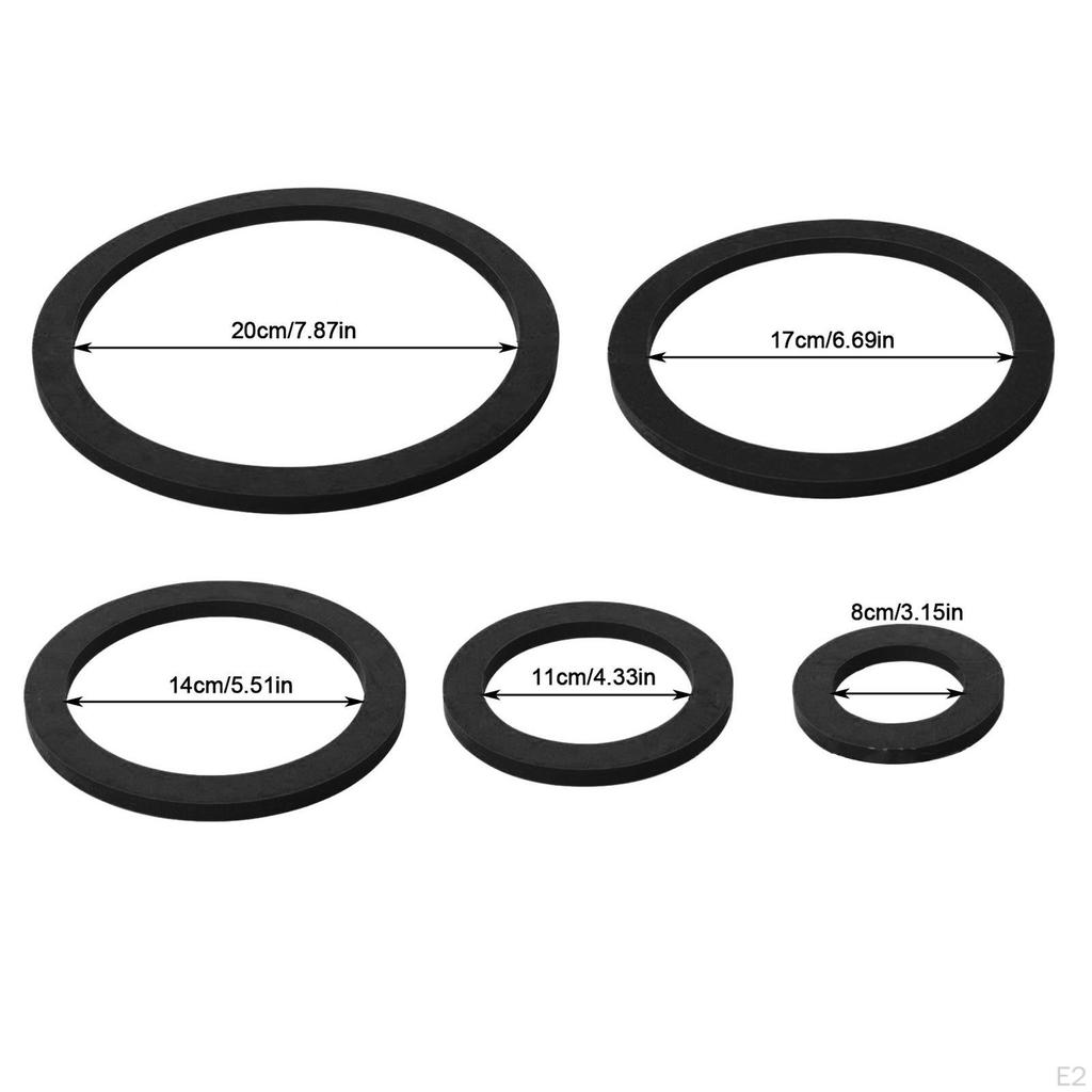 Aquarium Floating Plant Rings Trough Fish Tank Grass Blocking Set for