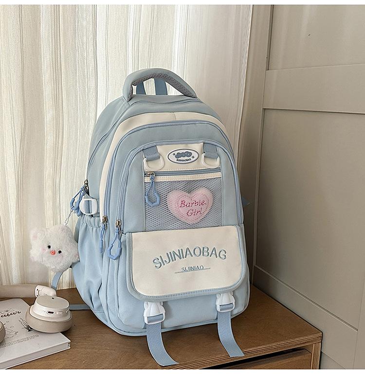 Schoolbag schoolbag ins niche cute high-value primary school students high school students high school students large capacity versatile simple