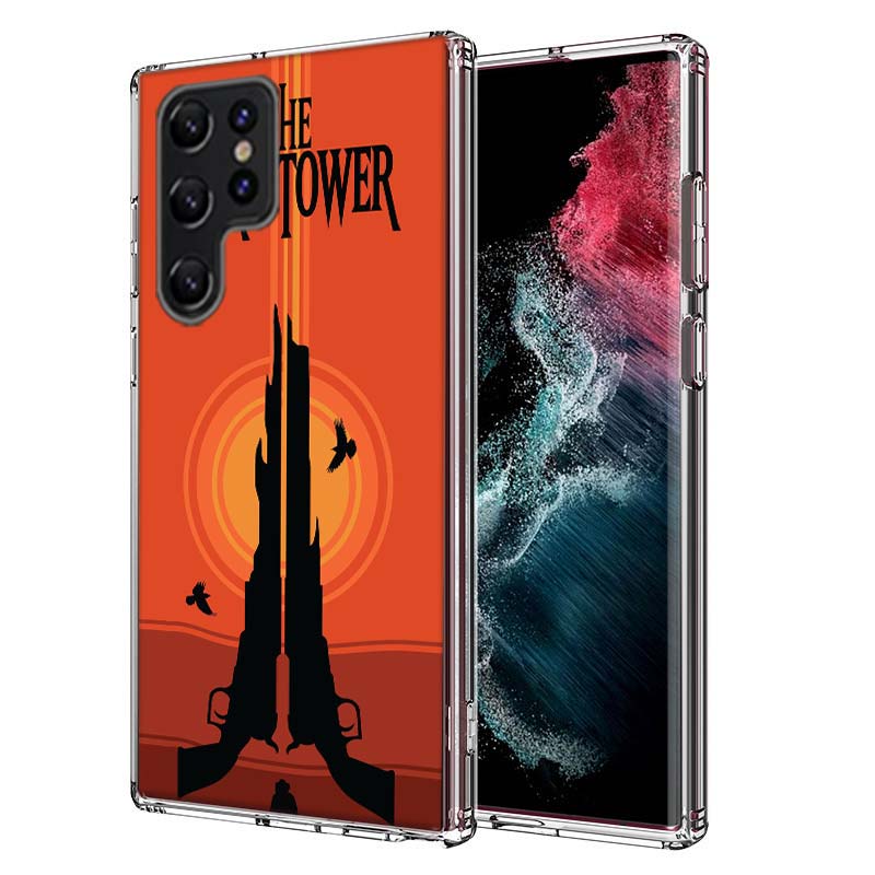 Stephen King The Dark Tower Capa Phone Case For Samsung S26 Ultra S25 Edge Galaxy S23 S21 S20 S24 FE S22 S10 Plus Cover Clear TP