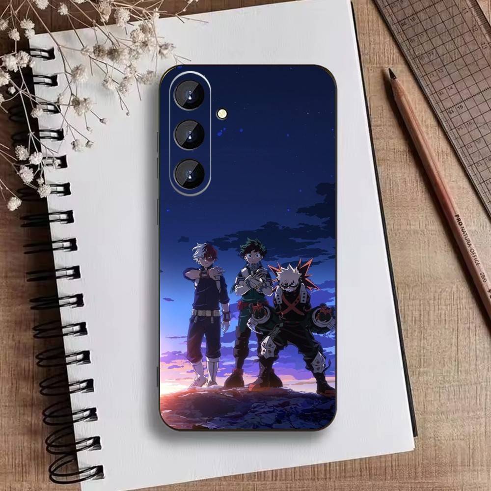 Katsuki Bakugo Hero Academia Phone Case For Samsung Galaxy A73,A72,A71,A70,A52,A51 Others Soft Black Cover