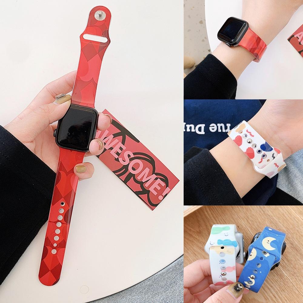 

Персонализированный ремешок для часов Moon Candy IMD для Apple Watch Serie Ultra/8/7/6/SE/5/4/3/2/1 для Iwatch Band 49 мм Браслет с защитой от царапин любовной формы