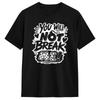 Hipster You Will Not Break Me Dungeon Crawler Carl and Princess Donut T-Shirts Men Round Collar Cotton T Shirt Short Sleeve
