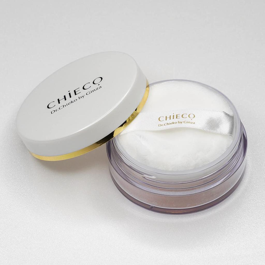 CHIECO Face Powder C Face Powder with Pearl Powder and Rose Placenta Foundation /