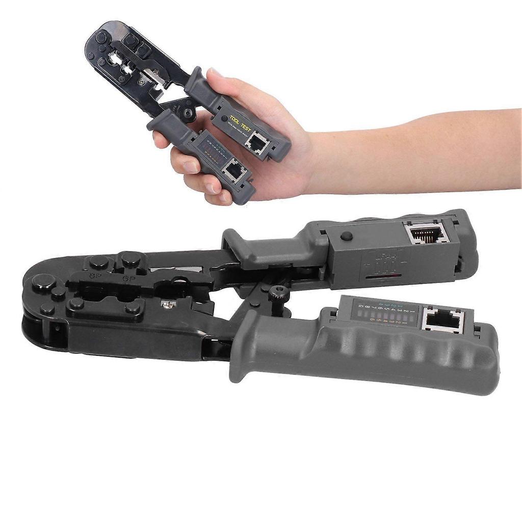 High Quality  W3375 Network Cable Pliers with Tester Multi-function Ratchet