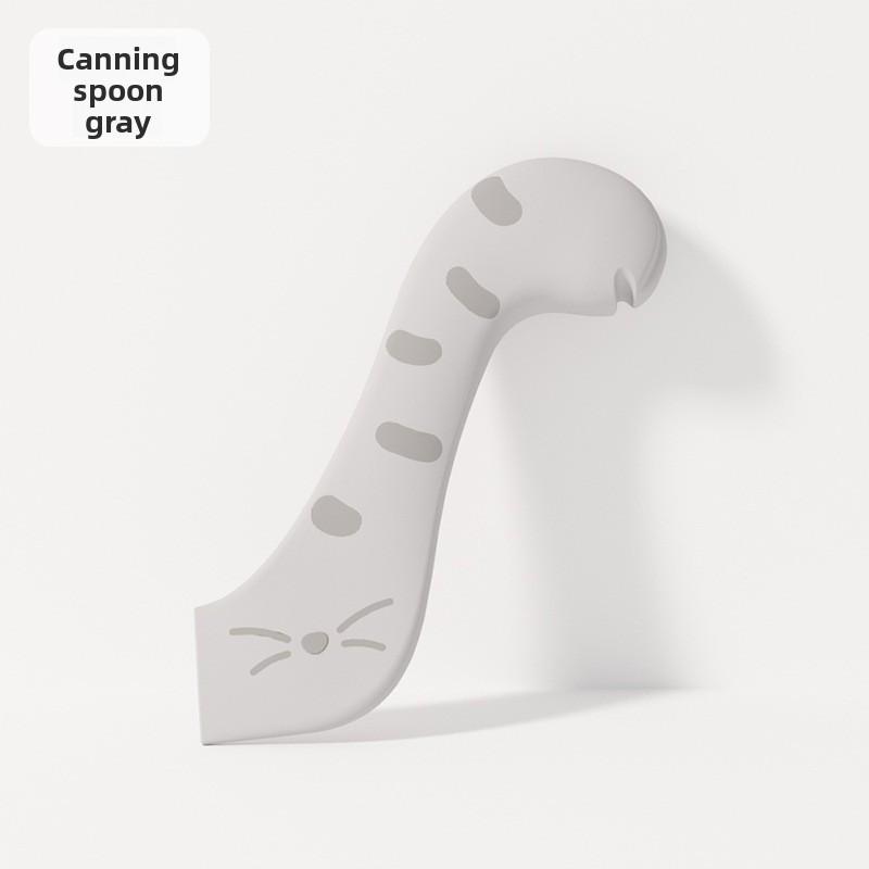 Pet Cat Can Spoon, Multi-functional Can Opener for Cats, Pet Wet Feeding Spoon, Can Opener for Cats