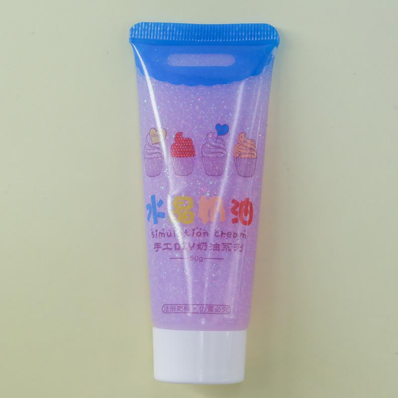 50g Crystal Cloud Gel for Kids DIY Crafts Jewelry & Phone Case Decor - Eco-Friendly Glitter Translucent Anti-Freeze Art Supplies