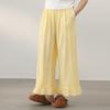 LUSON Girls' Summer Loose Straight-Leg Pants