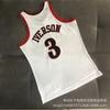 Philadelphia 76ers 3 Allen Iverson Full Embroidered Basketball Jersey Men Women Sportswear