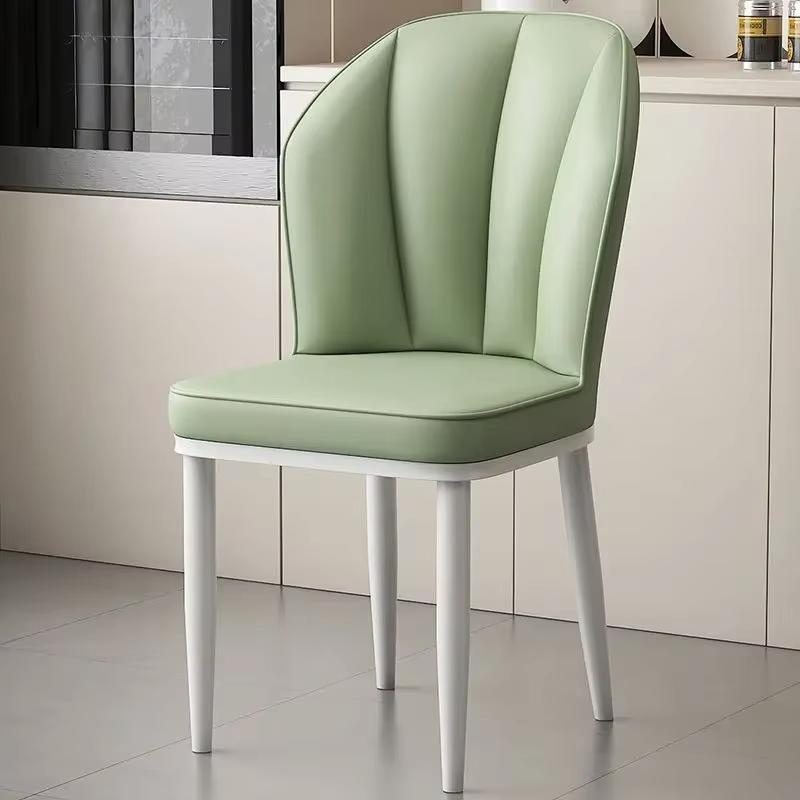 Nordic Cream Dining Chair – Minimalist Designer Lounge Chair, Modern Living Room & Dining Room Furniture
