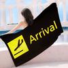 Manta de Microfibra Pista de Aeropuerto Secado Rápido Toallas de Playa Impresión Oversize Super Absorbente Manta Toalla de Piscina