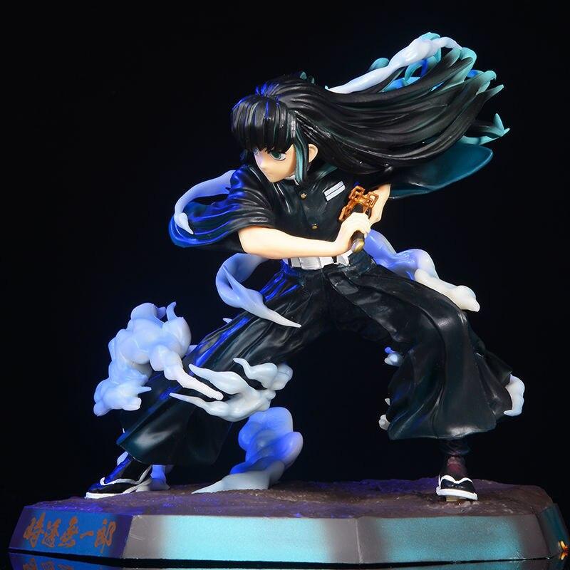 19cm Demon Slayer Kimetsu  Anime Figure Kamado Nezuko Pvc Action Figurine Collection Model Doll Toys Christmas Present