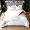 Aberdeen FC Design Bed Bedding Set 1 Duvet Cover + 2 Pillowcases Soft Breathable Household Bed Linens