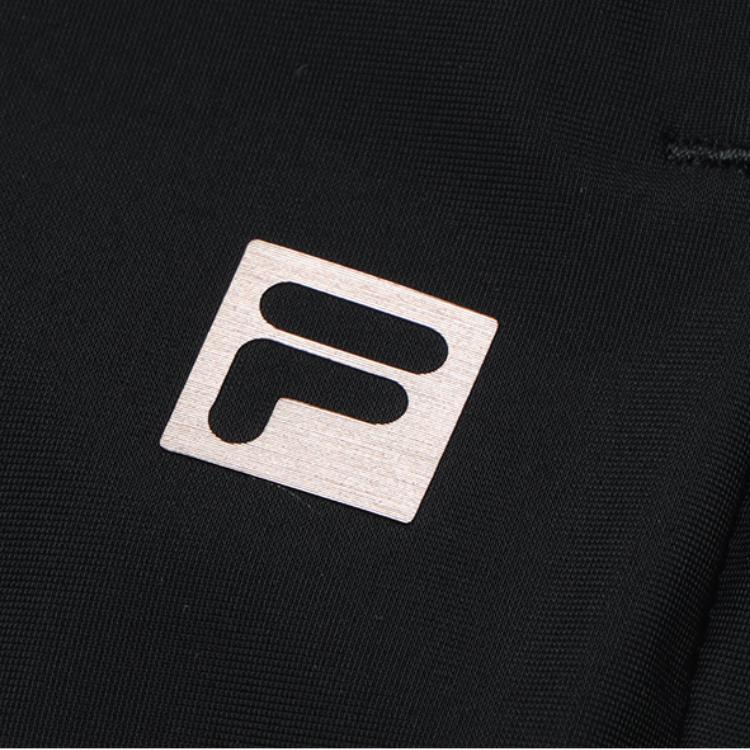 New FILA Fitness Series Knitted Sweatpants Women's Pitch Black A61W421609A-BK