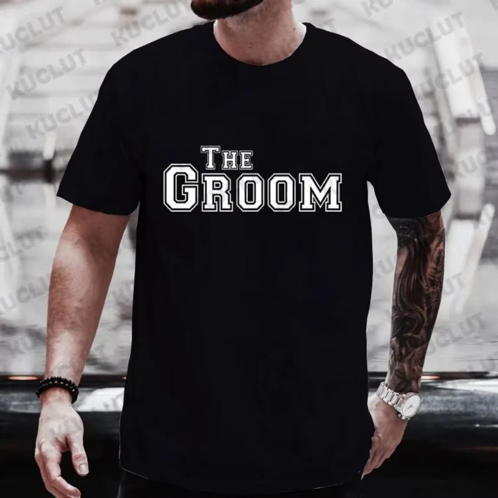 Groom Squad T-shirt Single Farewell Bachelor Party Blouses Team Future Groom Best Man Tees Engagement Wedding Graphic EVG Tops