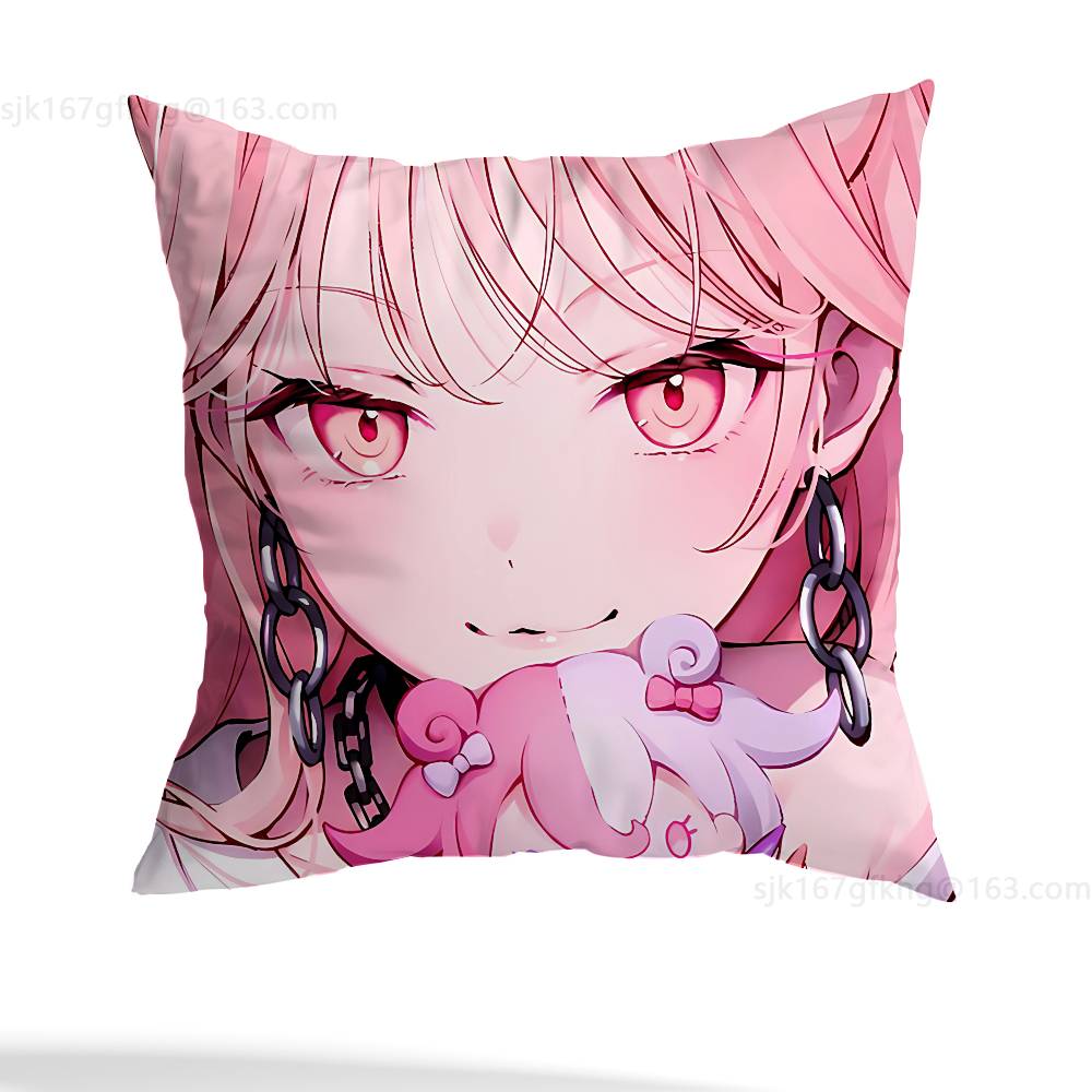 A-Akiyama M-Mizuki pillowcase casual style decoration, suitable for home decoration (excluding pillow core)