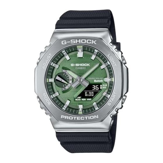 [Casio] Часы G-Shock [Оригинальный продукт для внутреннего рынка] Металлизированные Оснащены Bluetooth Tough Solar Биомассовый пластик GBM-2100A-1A3JF Мужские Черные