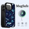 Ocean Whale Shark Swimming Phone Case Magnetic Case For IPhone 16 14 13 12 11 15 Pro Max Plus For Magsafe Wireless Charge Cover