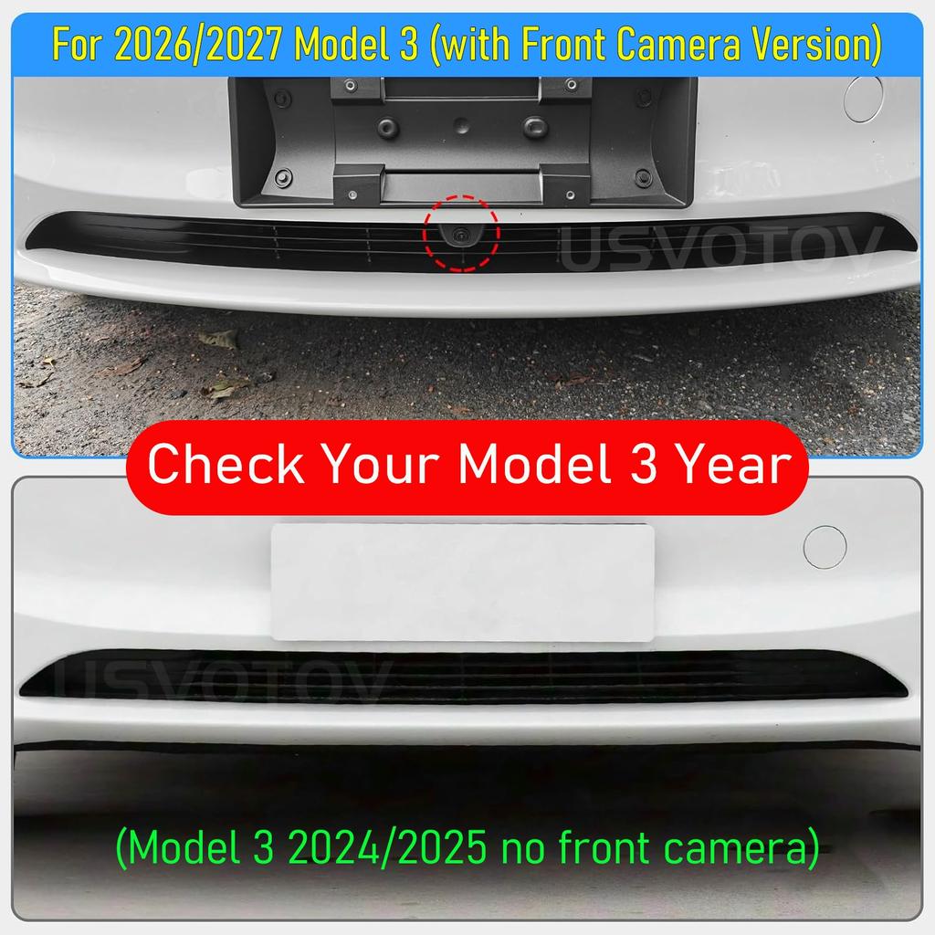 For Tesla Model 3 2026 2026 2026 Model Y Juniper Grille Mesh Inserts Lower Bumper Anti Insect Net Dust Proof Vent Grille Cover