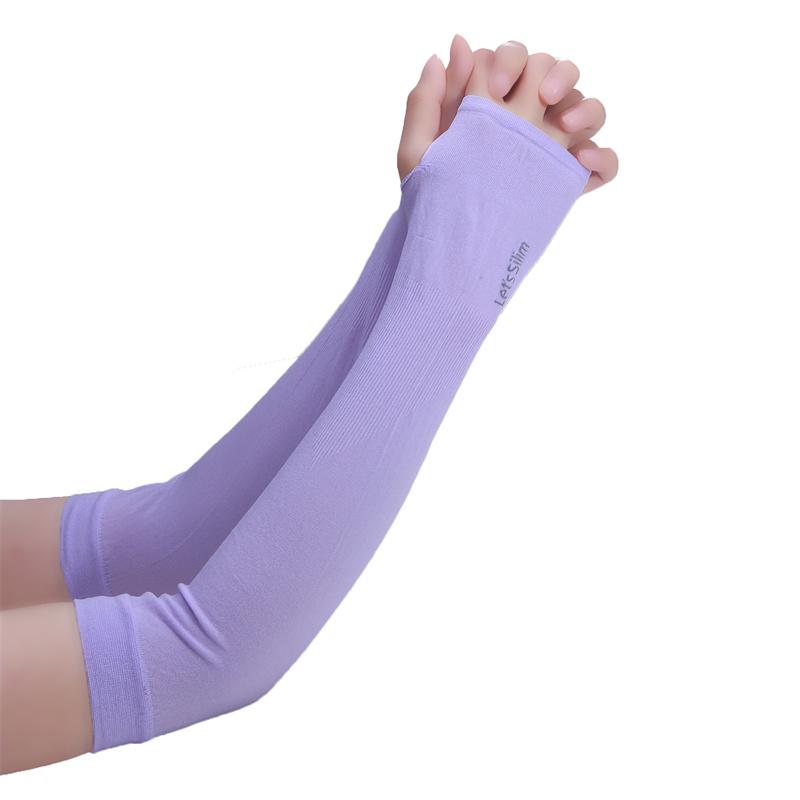 1 Pairs Arm Guard Sleeve with Thumb Hole Protective Sleeve Holders Sun UV Protection Long Arm Cover For Running Fishing Cycling
